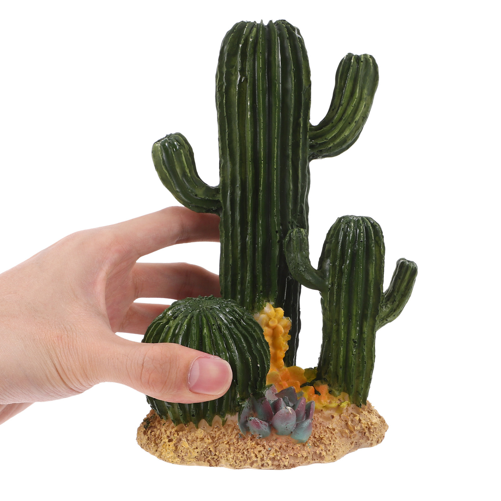 Planta de Cactus Artificial Gr - Terrarium Moss Art reseña y precio