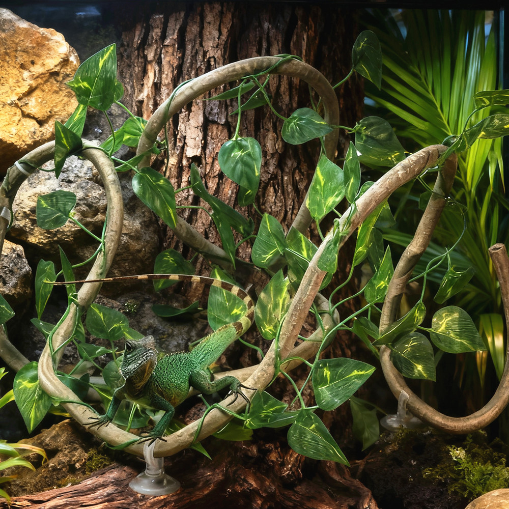 Plantas Artificiales de Ratán  - Terrarium Moss Art reseña y precio