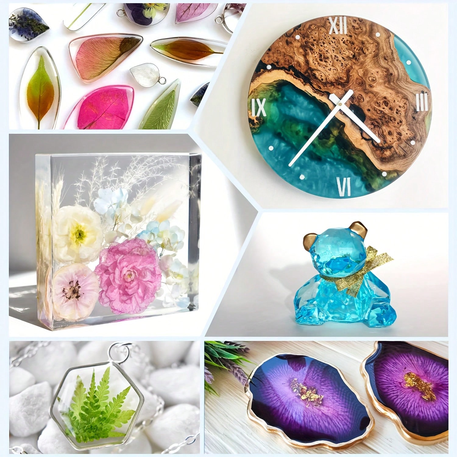 Kit de Resina Epoxi Transparen - Resin Jewelry Kit reseña y precio