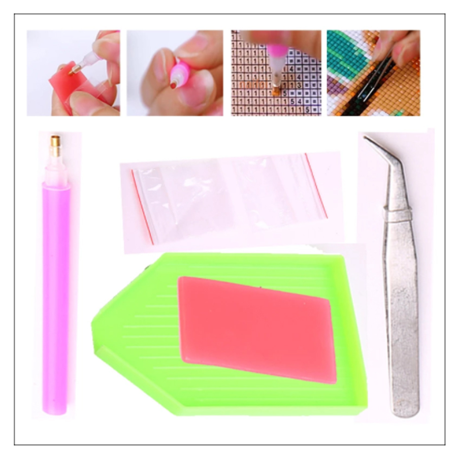 1 kit de pintura de diamantes  - Resin Jewelry Kit reseña y precio