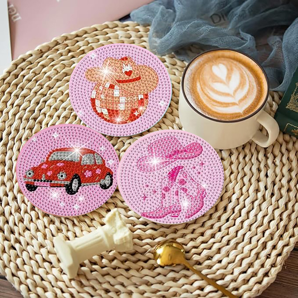 8 piezas/juego de posavasos de - Resin Craft Kit reseña y precio