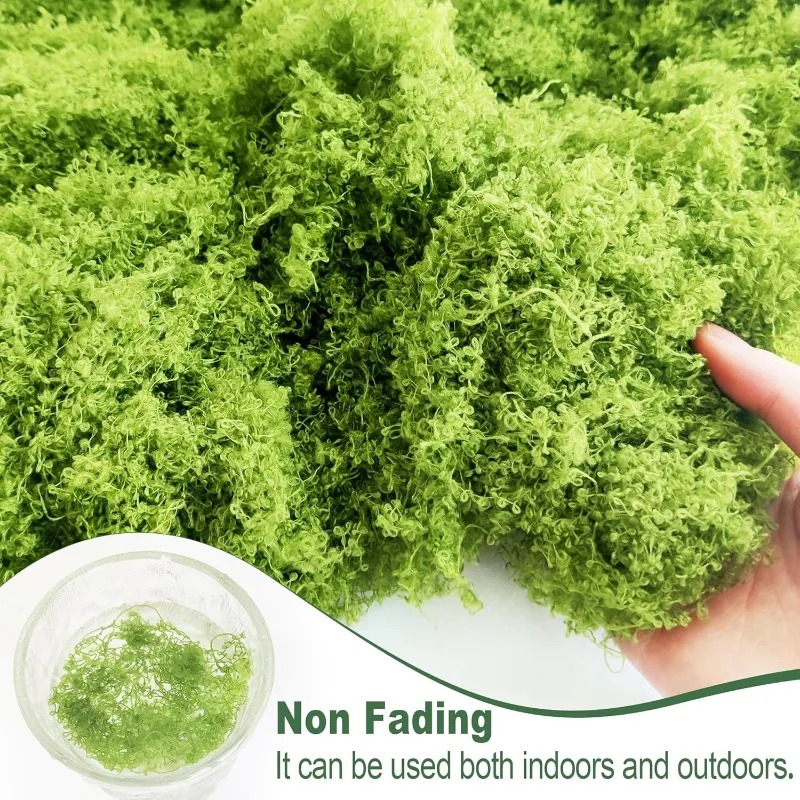 Plantas Verdes Artificiales, M - Terrarium Moss Art reseña y precio