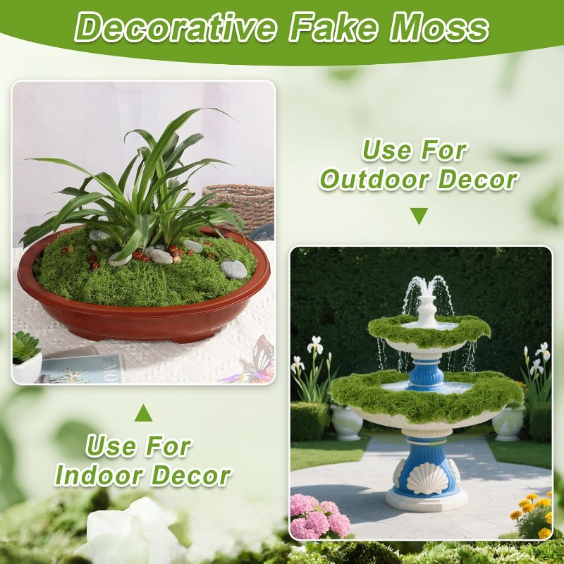 Plantas Verdes Artificiales, M - Terrarium Moss Art reseña y precio